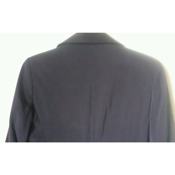 Delta Collection Uniform Long Heavy Coat Black Women's sz 2P - Picture 6 of 9